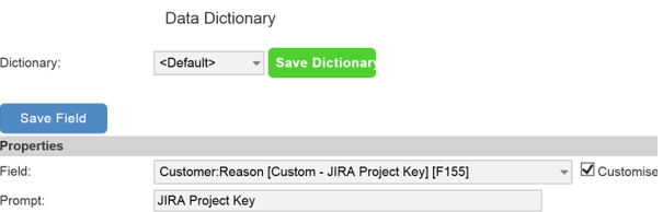 jira project key