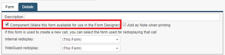 inventory component selector box