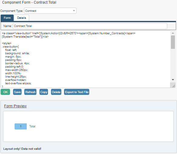 contract component form